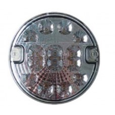 Tolatólámpa nagy kör Ledes 12-24V